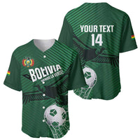 Custom Bolivia Football Baseball Jersey Vamos La Verde - Wonder Print Shop
