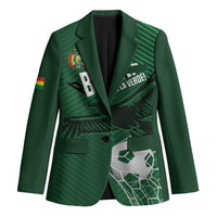 Custom Bolivia Football Blazer Vamos La Verde - Wonder Print Shop