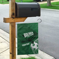 Custom Bolivia Football Garden Flag Vamos La Verde - Wonder Print Shop