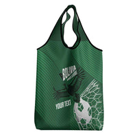 Custom Bolivia Football Grocery Bag Vamos La Verde - Wonder Print Shop