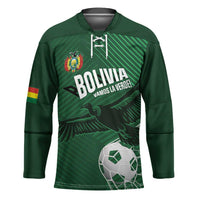 Custom Bolivia Football Hockey Jersey Vamos La Verde - Wonder Print Shop