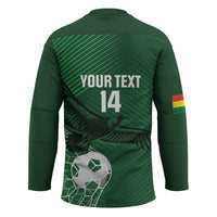 Custom Bolivia Football Hockey Jersey Vamos La Verde - Wonder Print Shop