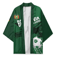 Custom Bolivia Football Kimono Vamos La Verde - Wonder Print Shop