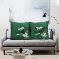Custom Bolivia Football Pillow Cover Vamos La Verde - Wonder Print Shop
