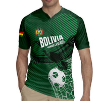 Custom Bolivia Football Rugby Jersey Vamos La Verde - Wonder Print Shop