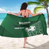 Custom Bolivia Football Sarong Vamos La Verde - Wonder Print Shop
