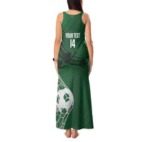 Custom Bolivia Football Tank Maxi Dress Vamos La Verde - Wonder Print Shop