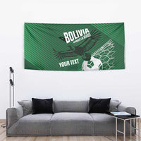 Custom Bolivia Football Tapestry Vamos La Verde - Wonder Print Shop
