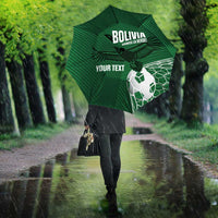 Custom Bolivia Football Umbrella Vamos La Verde - Wonder Print Shop