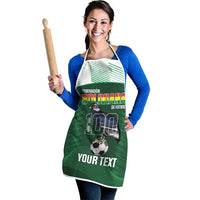 Custom Bolivia Football Apron 100th Anniversary Andean Condor Proud - Wonder Print Shop