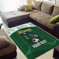 Custom Bolivia Football Area Rug 100th Anniversary Andean Condor Proud - Wonder Print Shop