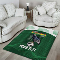 Custom Bolivia Football Area Rug 100th Anniversary Andean Condor Proud - Wonder Print Shop