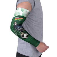 Custom Bolivia Football Arm Sleeves 100th Anniversary Andean Condor Proud - Wonder Print Shop