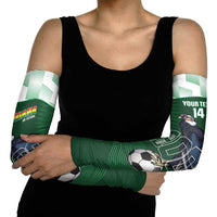 Custom Bolivia Football Arm Sleeves 100th Anniversary Andean Condor Proud - Wonder Print Shop