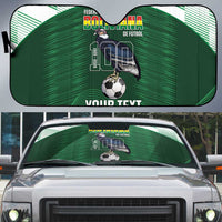Custom Bolivia Football Auto Sun Shade 100th Anniversary Andean Condor Proud - Wonder Print Shop
