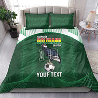 Custom Bolivia Football Bedding Set 100th Anniversary Andean Condor Proud - Wonder Print Shop