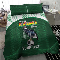 Custom Bolivia Football Bedding Set 100th Anniversary Andean Condor Proud - Wonder Print Shop