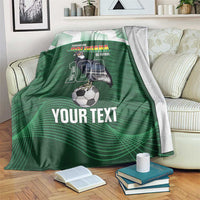 Custom Bolivia Football Blanket 100th Anniversary Andean Condor Proud - Wonder Print Shop