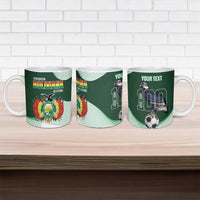 Custom Bolivia Football Ceramic Mug 100th Anniversary Andean Condor Proud - Wonder Print Shop