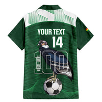Custom Bolivia Football Family Matching Mermaid Dress and Hawaiian Shirt 100th Anniversary Andean Condor Proud - Wonder Print Shop