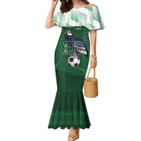 Custom Bolivia Football Family Matching Mermaid Dress and Hawaiian Shirt 100th Anniversary Andean Condor Proud - Wonder Print Shop