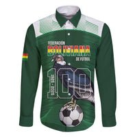 Custom Bolivia Football Family Matching Summer Maxi Dress and Hawaiian Shirt 100th Anniversary Andean Condor Proud - Wonder Print Shop