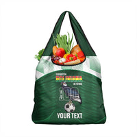 Custom Bolivia Football Grocery Bag 100th Anniversary Andean Condor Proud - Wonder Print Shop