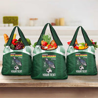 Custom Bolivia Football Grocery Bag 100th Anniversary Andean Condor Proud - Wonder Print Shop