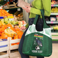 Custom Bolivia Football Grocery Bag 100th Anniversary Andean Condor Proud - Wonder Print Shop