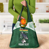 Custom Bolivia Football Grocery Bag 100th Anniversary Andean Condor Proud - Wonder Print Shop