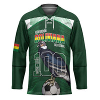 Custom Bolivia Football Hockey Jersey 100th Anniversary Andean Condor Proud - Wonder Print Shop