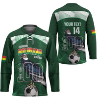 Custom Bolivia Football Hockey Jersey 100th Anniversary Andean Condor Proud - Wonder Print Shop