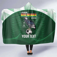 Custom Bolivia Football Hooded Blanket 100th Anniversary Andean Condor Proud - Wonder Print Shop