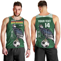 Custom Bolivia Football Men Tank Top 100th Anniversary Andean Condor Proud - Wonder Print Shop