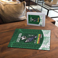 Custom Bolivia Football Puzzle 100th Anniversary Andean Condor Proud - Wonder Print Shop