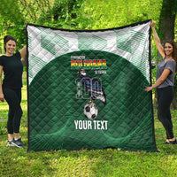 Custom Bolivia Football Quilt 100th Anniversary Andean Condor Proud - Wonder Print Shop