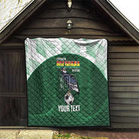 Custom Bolivia Football Quilt 100th Anniversary Andean Condor Proud - Wonder Print Shop