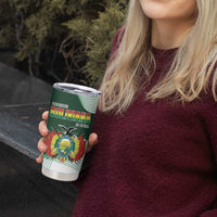 Custom Bolivia Football Tumbler Cup 100th Anniversary Andean Condor Proud - Wonder Print Shop