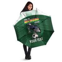 Custom Bolivia Football Umbrella 100th Anniversary Andean Condor Proud - Wonder Print Shop