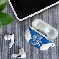 Greece Basketball Custom AirPods Case Go Hellas Blue Version - Wonder Print Shop
