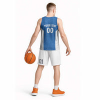 Greece Basketball Custom Basketball Jersey Go Hellas Blue Version - Wonder Print Shop