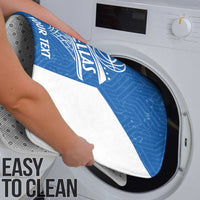 Greece Basketball Custom Bathroom Set Go Hellas Blue Version - Wonder Print Shop