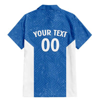 Greece Basketball Custom Family Matching Mermaid Dress and Hawaiian Shirt Go Hellas Blue Version - Wonder Print Shop