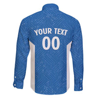 Greece Basketball Custom Family Matching Puletasi and Hawaiian Shirt Go Hellas Blue Version - Wonder Print Shop