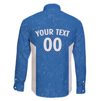 Greece Basketball Custom Family Matching Short Sleeve Bodycon Dress and Hawaiian Shirt Go Hellas Blue Version - Wonder Print Shop