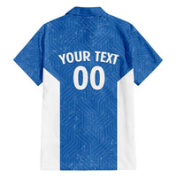 Greece Basketball Custom Family Matching Tank Maxi Dress and Hawaiian Shirt Go Hellas Blue Version - Wonder Print Shop