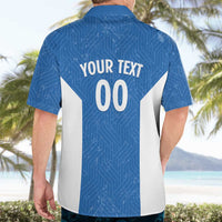 Greece Basketball Custom Hawaiian Shirt Go Hellas Blue Version - Wonder Print Shop