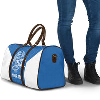 Greece Basketball Custom Travel Bag Go Hellas Blue Version - Wonder Print Shop
