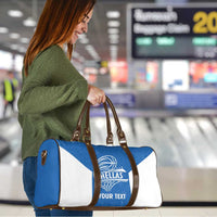 Greece Basketball Custom Travel Bag Go Hellas Blue Version - Wonder Print Shop