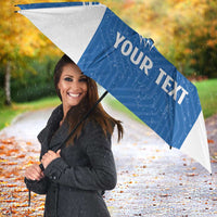 Greece Basketball Custom Umbrella Go Hellas Blue Version - Wonder Print Shop